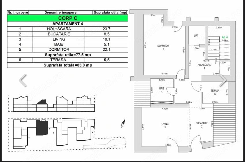 Apartament 2 Camere - 2