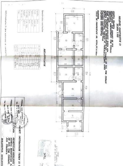 Casă cu 4 camere cu Teren 915 Mp în Ciorani