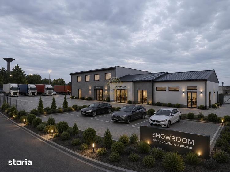 Spațiu comercial, de 1,076 mp, în Nord