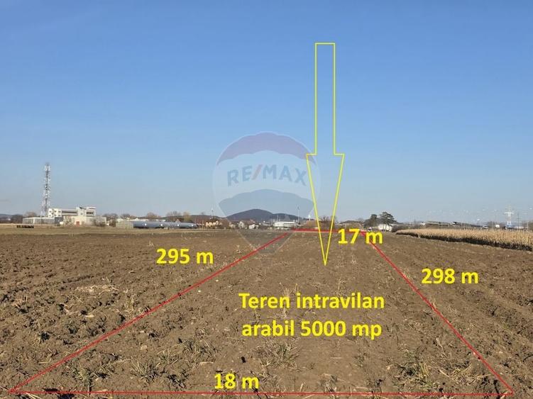Teren agricol intravilan de 5000 mp, în Stupini