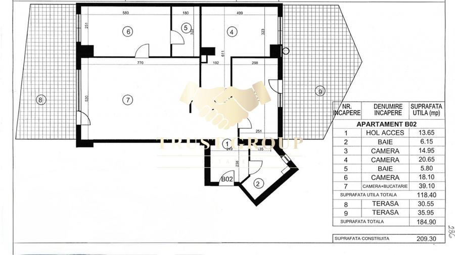 Apartament cu 4 camere decomandat în Șoseaua Nordului