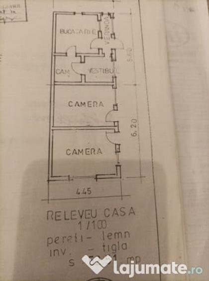 Casă cu 3 camere cu Teren 500 Mp în Vălenii de Munte