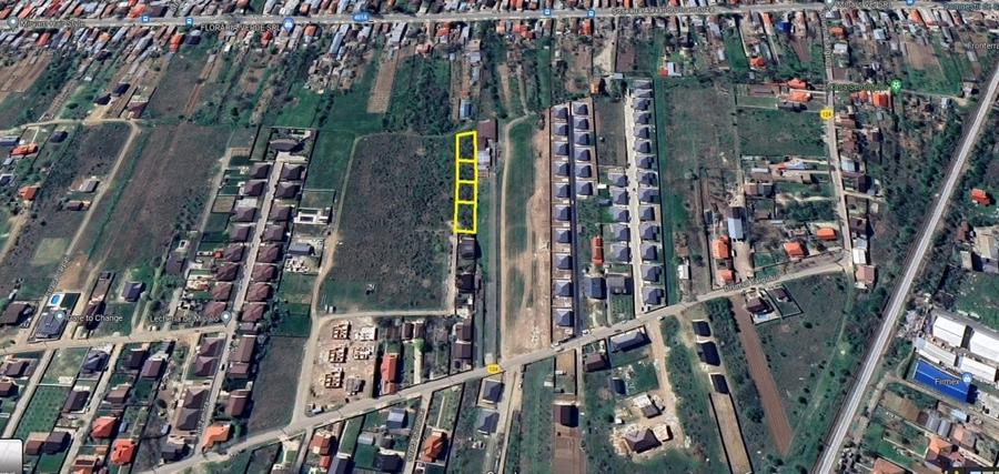 Teren Construcții intravilan de 598 mp, în Domnești