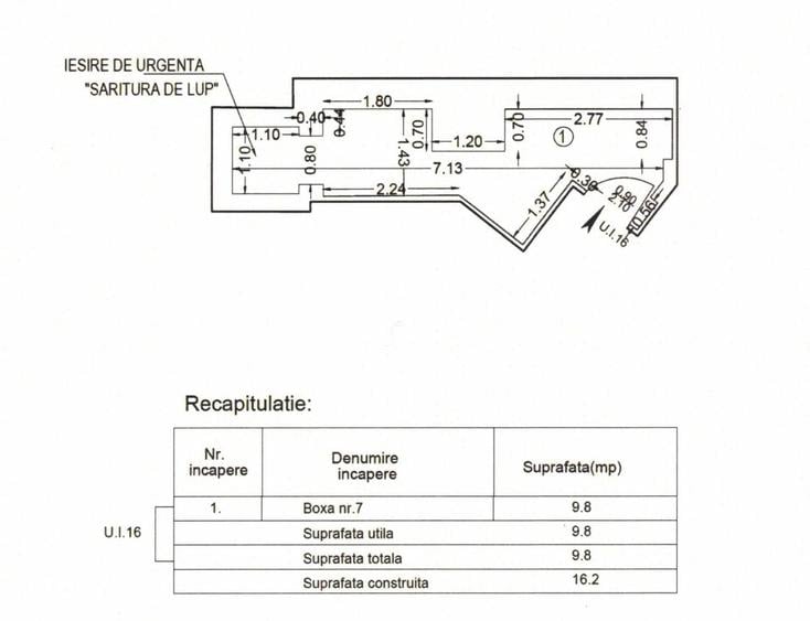 Apartament cu 2 camere în Mihai Bravu