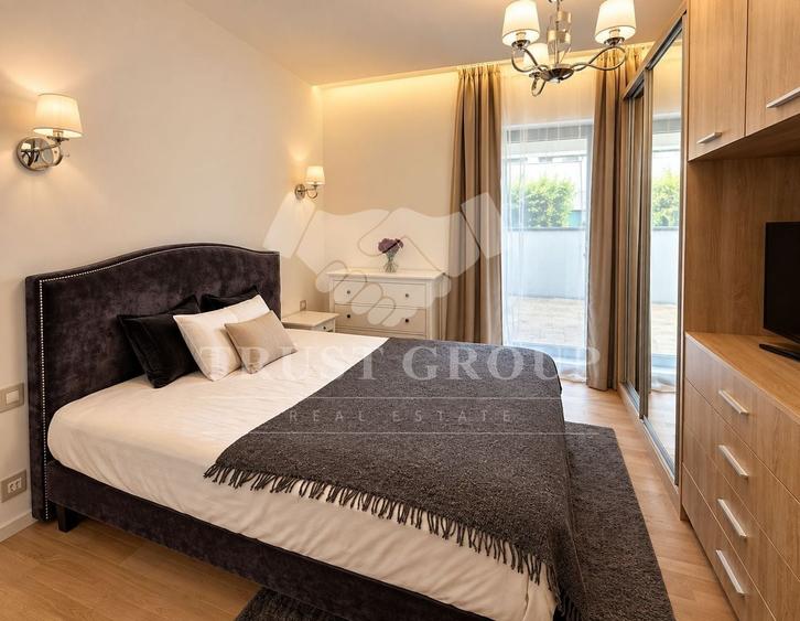 Apartament cu 3 camere semidecomandat în Herăstrău