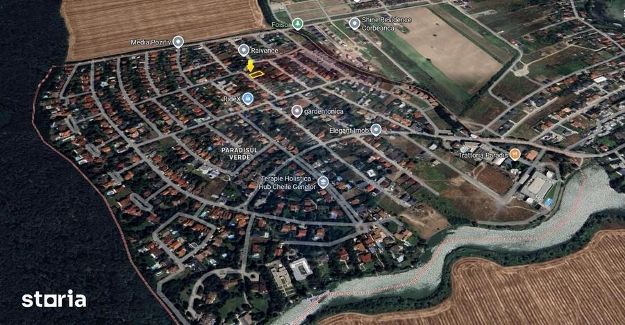 Teren in Paradisul Verde Corbeanca | 777 mp | Toate utilitatile - 12