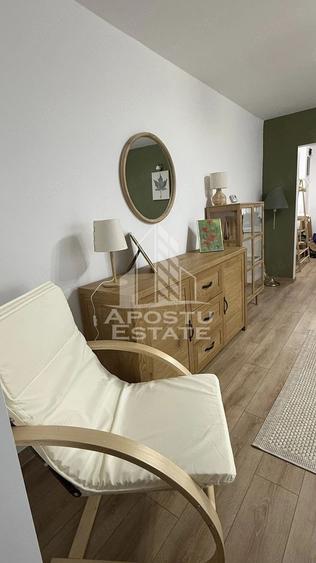 Apartament cu 2 camere semidecomandat, mobilat în Nord