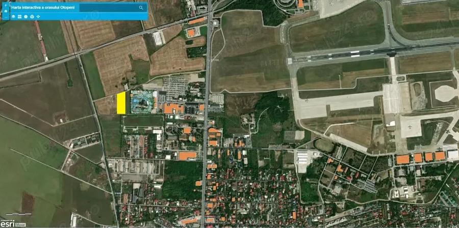 Teren de 8000 mp, în Otopeni