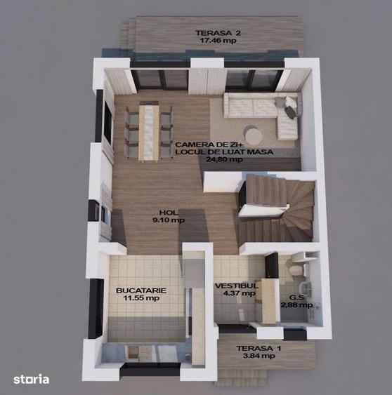 Casa 4 camere in Cartierul Doctor Carnabel - Direct Dezvoltator - 5