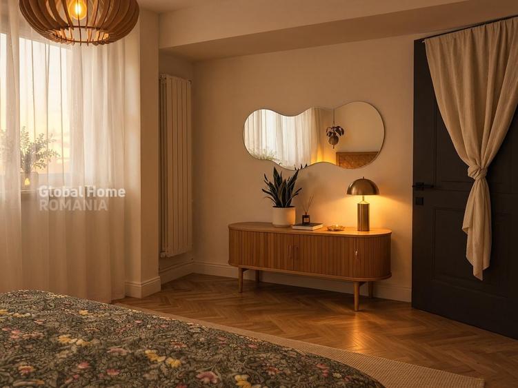 Apartament cu 2 camere decomandat, mobilat în Dorobanți