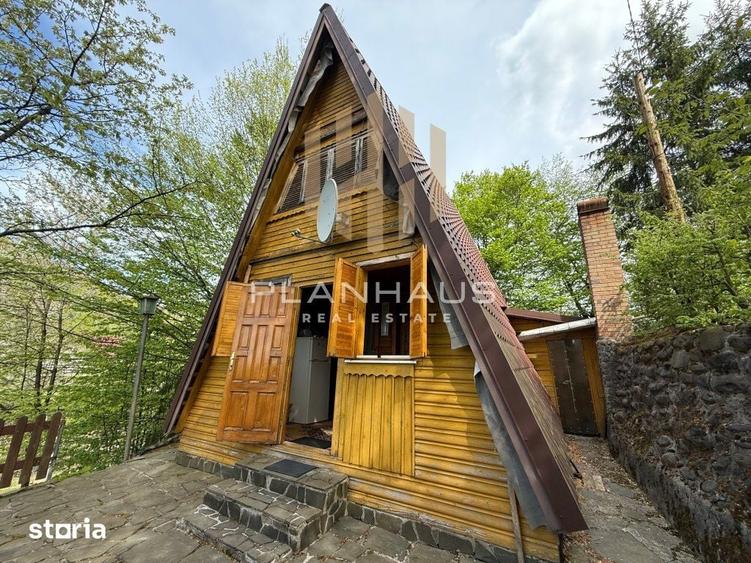 Casă cu 2 camere cu Teren 305 Mp în Firiza