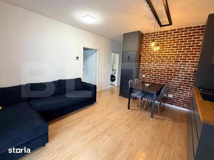 Apartament cu 2 camere, mobilat în Chinteni