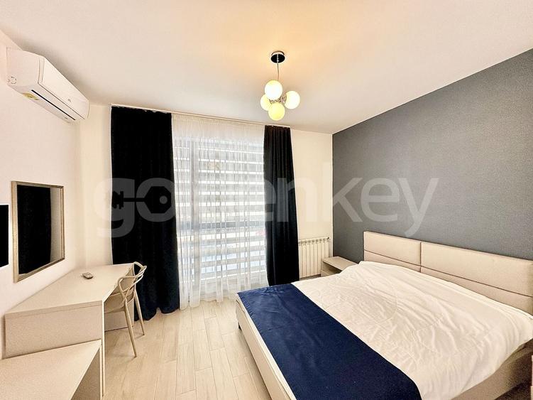 Apartament cu 2 camere semidecomandat, mobilat în Nord