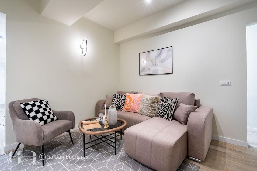 Apartament cu 2 camere, mobilat în Ultracentral