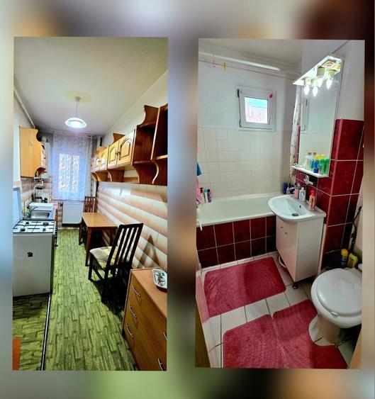 Apartament cu 2 camere semidecomandat în Central