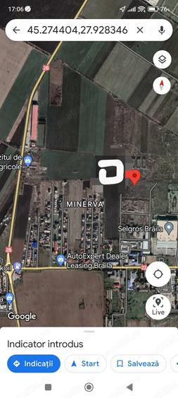 Teren de 12500 mp, în Centură