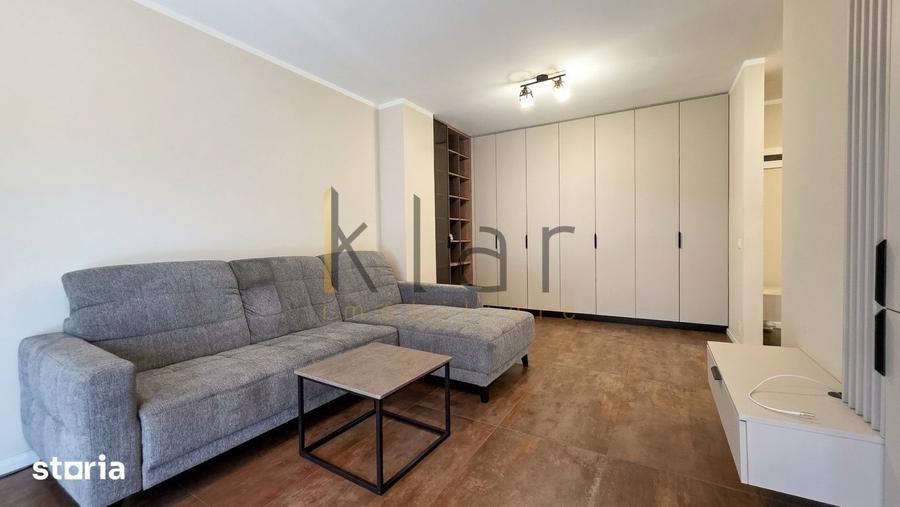 Apartament cu 2 camere semidecomandat, mobilat în Plopilor