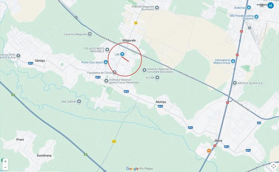 Teren de 6000 mp, în Central