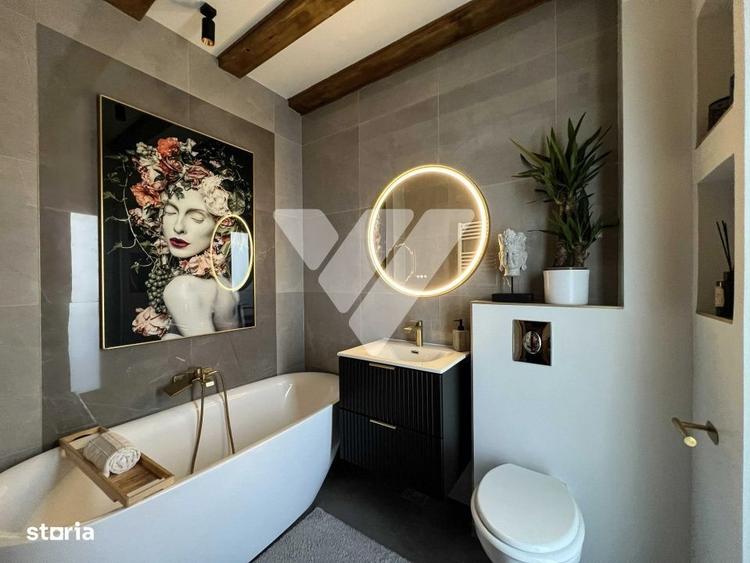 Penthouse 4 Camere 120 mp utili Terasa 22 mp complet mobilat si utilat - 5