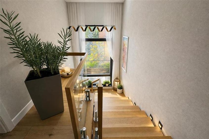 Casă individuală cu 4 camere cu Teren 830 Mp în Corunca