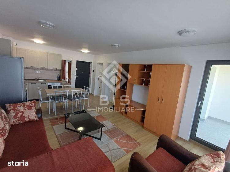 Apartament cu 2 camere, mobilat în Nord