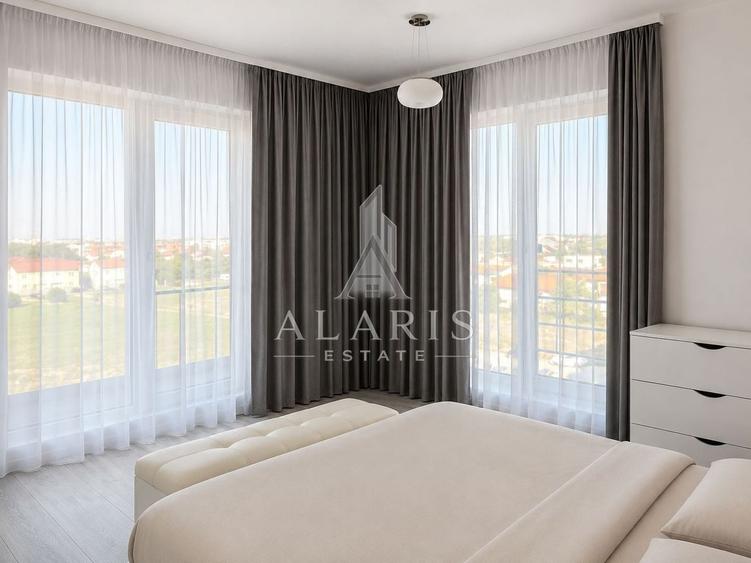 Apartament cu 3 camere semidecomandat, mobilat în Torontalului