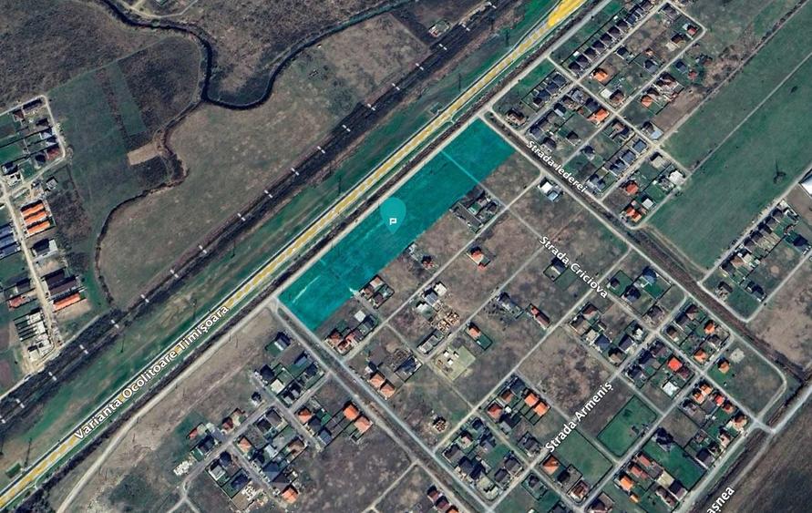 Teren Construcții intravilan de 22723 mp, în Moșnița Nouă