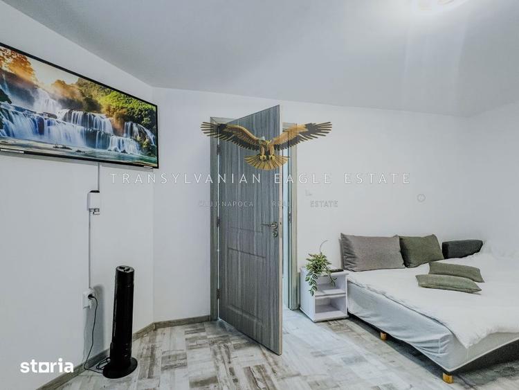 Apartament cu 3 camere semidecomandat, mobilat în Între Lacuri