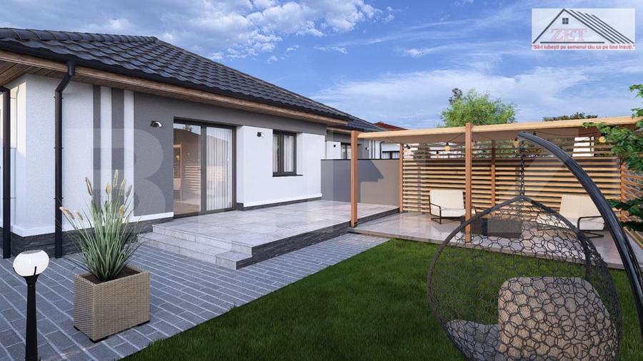 Duplex cu 3 camere cu Canalizare în Odoreu