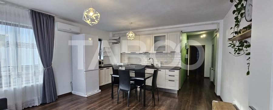 Apartament cu 3 camere semidecomandat, mobilat în Florești