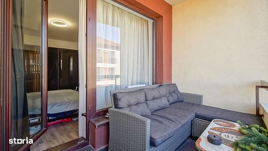 Apartament cu 2 camere decomandat, mobilat în Exterior Vest