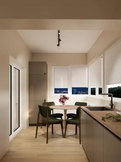 Apartament cu 2 camere semidecomandat în Central
