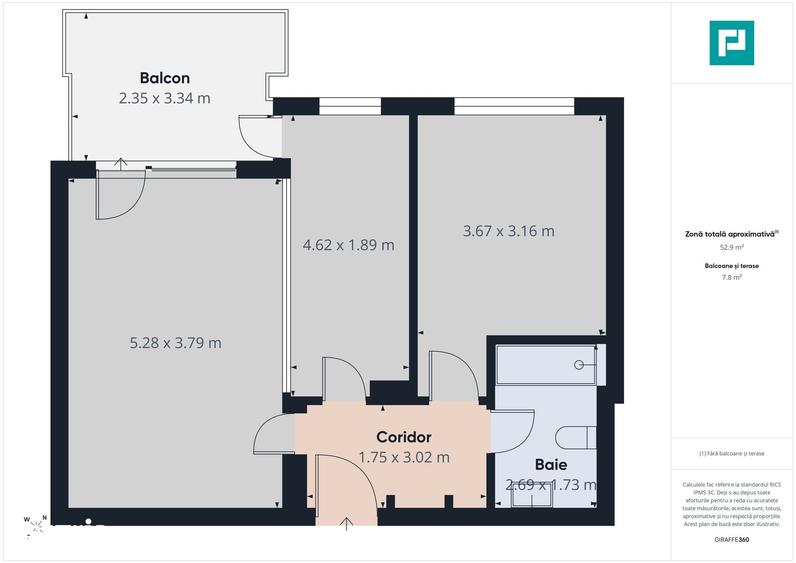 Nusco City2, apartament 2camere - 1