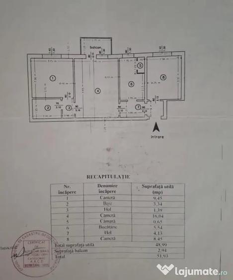 TATARASI, Apartament 3 camere - 3