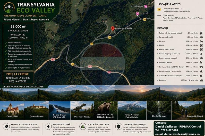 Teren extravilan Poiana Marului 1092mp, inconjurat de padure - 4