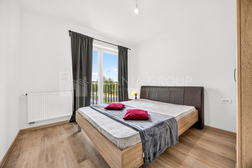 Apartament cu 2 camere semidecomandat, mobilat în Tractorul