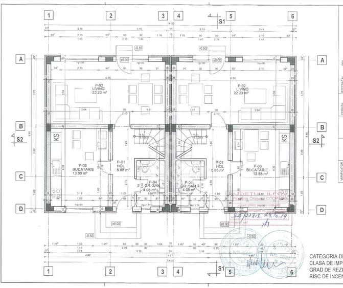 Prima inchiriere, vila Otopeni, teren - 255 mp, 2 locuri de parcare - 20