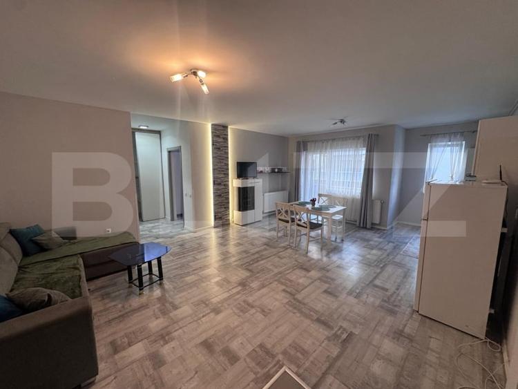 Apartament cu 2 camere semidecomandat, mobilat în Florești