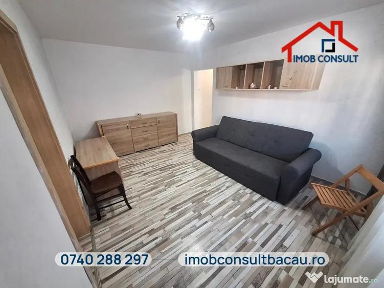 Apartament cu 2 camere semidecomandat în Republicii