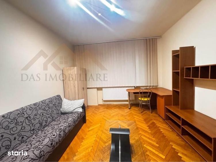 Central, zona liceului Eminescu, apartamet 2 camere decomandat - 7