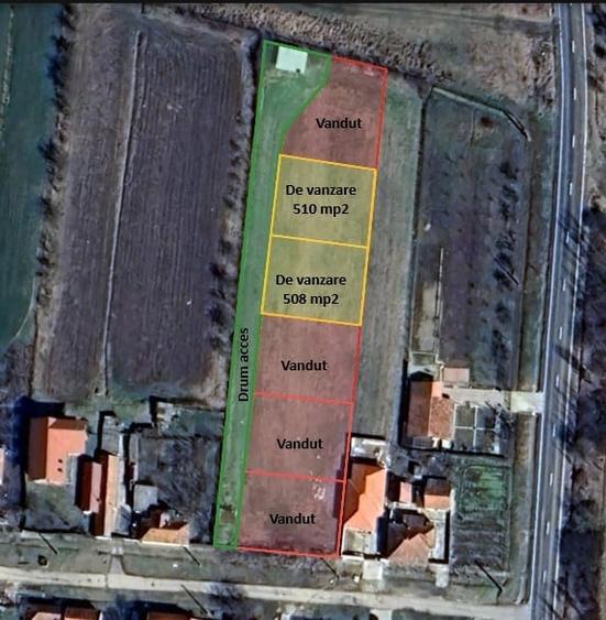 Casă cu Teren 510 Mp în Victor Vlad Delamarina