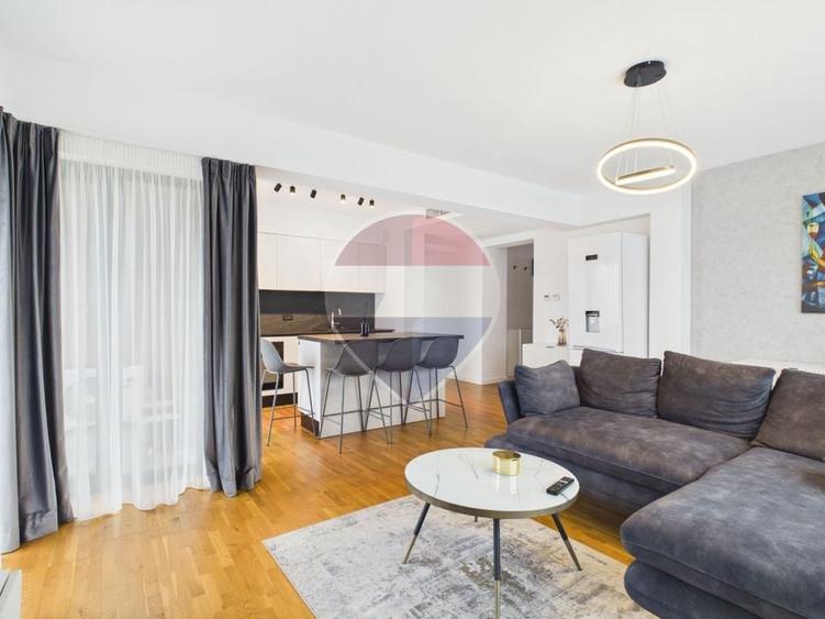 Apartament cu 2 camere decomandat, mobilat în Herăstrău