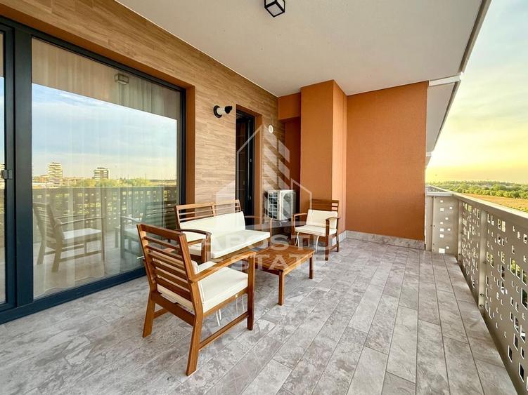 Apartament cu 2 camere semidecomandat, mobilat în Torontalului