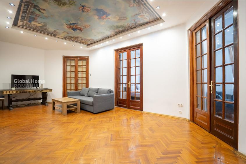 Apartament cu 6 camere circular, mobilat în Cișmigiu