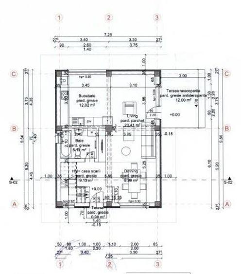 Casă individuală cu 4 camere cu Teren 500 Mp în Valea Lupului