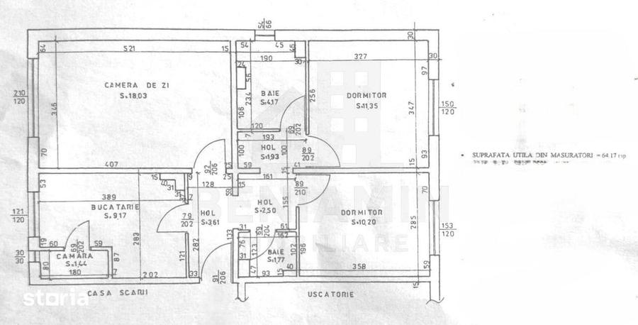 Apartament cu 3 camere decomandat în Craiovița Nouă