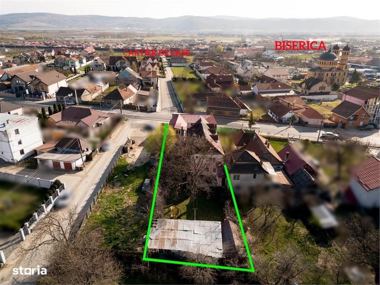Casă cu 4 camere cu Teren 691 Mp în Central