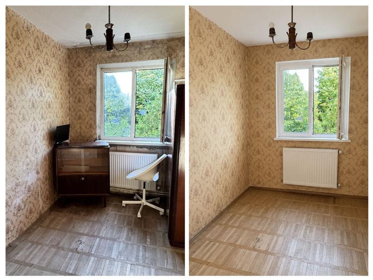 Apartament cu 3 camere semidecomandat în Km 4-5