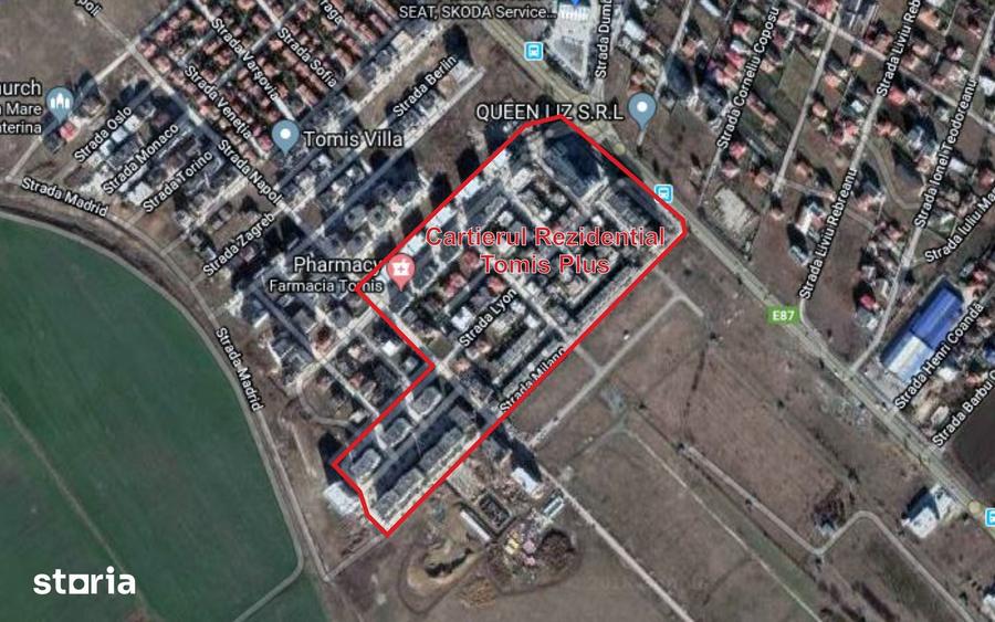 Apartament cu 2 camere în Tomis Plus