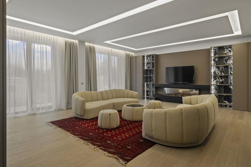 Apartament cu 5 camere, mobilat în Kiseleff